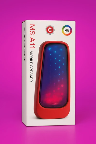 Model MSA11 RGB Işıklı Bluetooth Hoparlör - Resim 3