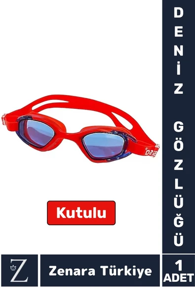 Premium Ayarlanabilir Kayışlı Su Geçirmez UV Koruma Silikon Plastik Anti-Fog Kutulu DENİZ GÖZLÜĞÜ ürün görseli 1