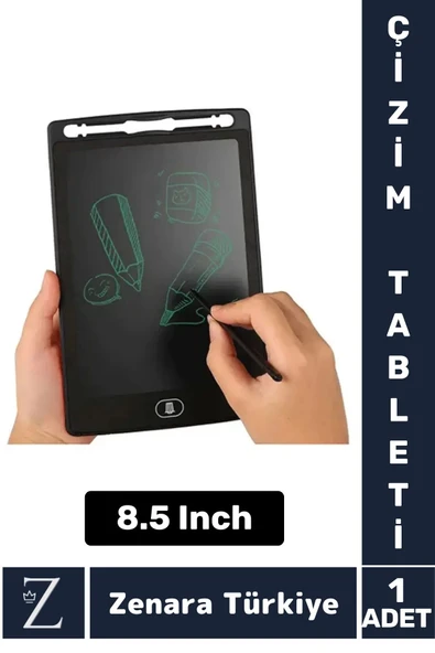 Premium Dijital Silgili Kalemli Çocuk Eğitim Tableti Grafik Ders Not Ödev Resim LCD Writing Tablet ürün görseli 1