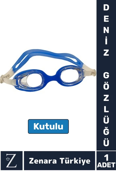 Premium Ayarlanabilir Kayış Su Geçirmez UV Koruma Silikon Plastik Anti-Fog Kutu Çocuk DENİZ GÖZLÜĞÜ ürün görseli 1