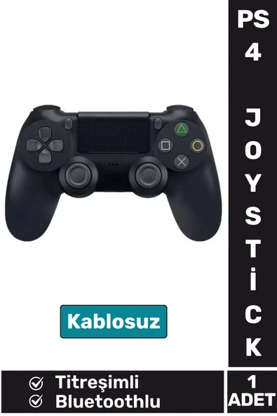 Premium Doubleshock 4 Kablosuz Titreşimli PS 4 / PC Uyumlu Playstation 4 Wireless Joystick Oyun Kolu ürün görseli 1