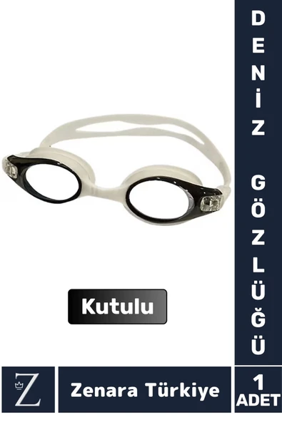 Premium Ayarlanabilir Kayışlı Su Geçirmez UV Koruma Silikon Plastik Anti-Fog Kutulu DENİZ GÖZLÜĞÜ ürün görseli 1