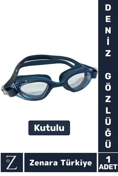 Premium Ayarlanabilir Kayışlı Su Geçirmez UV Koruma Silikon Plastik Anti-Fog Kutulu DENİZ GÖZLÜĞÜ ürün görseli 1