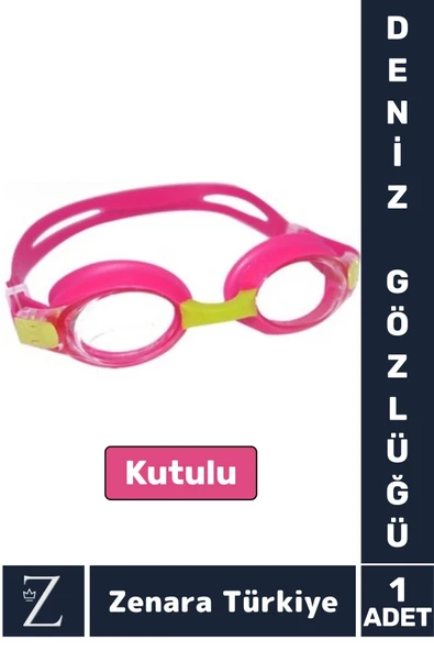Premium Ayarlanabilir Kayış Su Geçirmez UV Koruma Silikon Plastik Anti-Fog Kutu Çocuk DENİZ GÖZLÜĞÜ ürün görseli 1