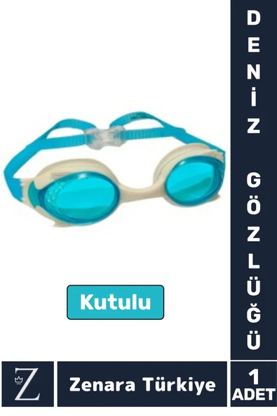 Premium Ayarlanabilir Kayış Su Geçirmez UV Koruma Silikon Plastik Anti-Fog Kutu Çocuk DENİZ GÖZLÜĞÜ ürün görseli 1