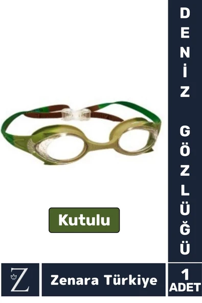 Premium Ayarlanabilir Kayış Su Geçirmez UV Koruma Silikon Plastik Anti-Fog Kutu Çocuk DENİZ GÖZLÜĞÜ ürün görseli 1