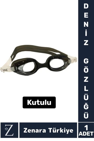 Premium Ayarlanabilir Kayış Su Geçirmez UV Koruma Silikon Plastik Anti-Fog Kutu Çocuk DENİZ GÖZLÜĞÜ ürün görseli 1
