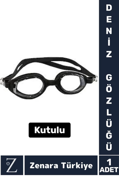 Premium Ayarlanabilir Kayışlı Su Geçirmez UV Koruma Silikon Plastik Anti-Fog Kutulu DENİZ GÖZLÜĞÜ ürün görseli 1