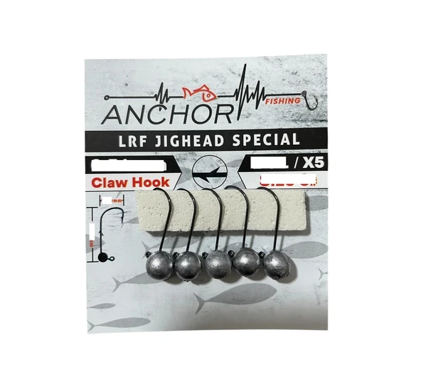 Anchor Special Lrf Jighead 1,5Gr 5 Li Paket ürün görseli 1