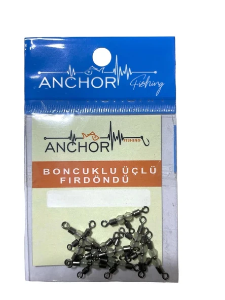 Anchor 3 Yönlü Boncuklu Fırdöndü No:1 ürün görseli 1