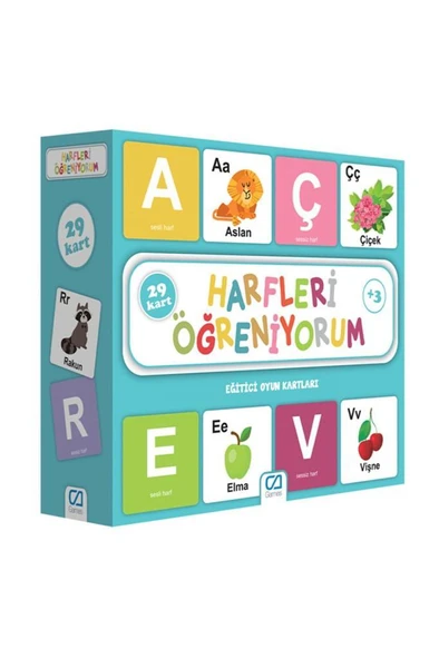 Ca Games Eğtici Oyun Harfleri Öğreniyorum CA.5042 ürün görseli 1