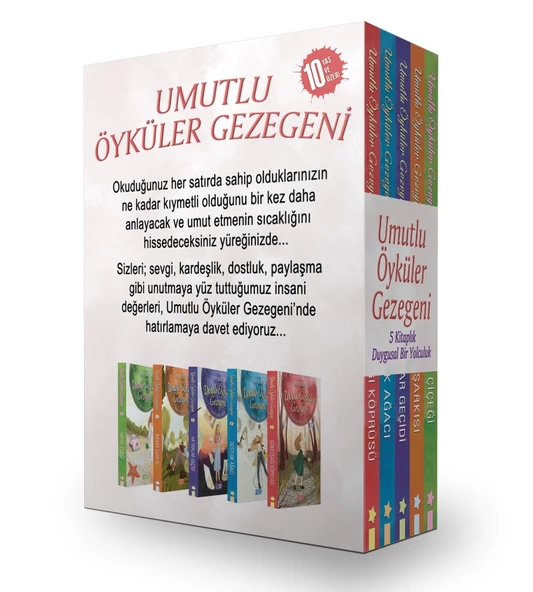 Umutlu Öyküler Gezegeni 5 Kitap Takım Kutulu ürün görseli 1