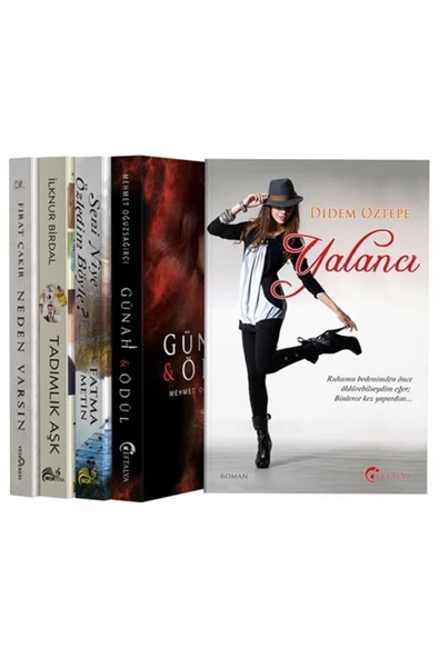 Aşk - Macera Roman Seti - 5 Kitap Takım ürün görseli 1