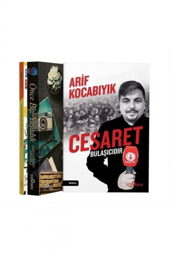 Gazeteci Röportajları Seti 3 Kitap Takım - Yediveren Yayınları ürün görseli 1