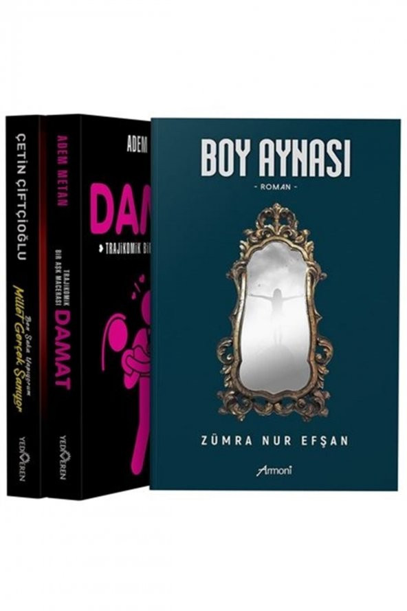 Sevgi Romanları Seti (3 Kitap Takım) - Zümra Nur Efşan ürün görseli 1