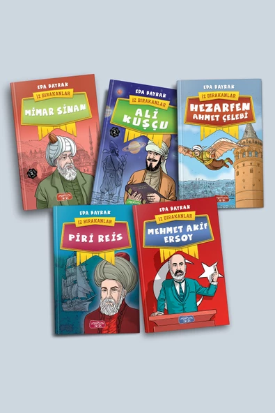 Tarihte Iz Bırakanlar Seti 5 Kitap 7-9 Yaş ürün görseli 1