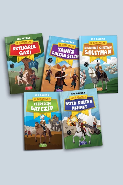 Tarihte İz Bırakanlar Seti-1 5 KİTAP Takım 7-9 Yaş - Eda Bayrak ürün görseli 1
