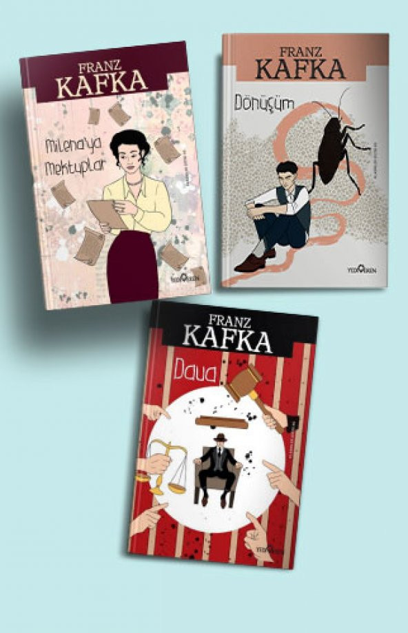 FRANZ KAFKA SERİSİ 3 KİTAP ürün görseli 1