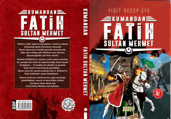 Kumandan Fatih Sultan Mehmet - Yiğit Recep Efe - Yiğit Recep Efe ürün görseli 1