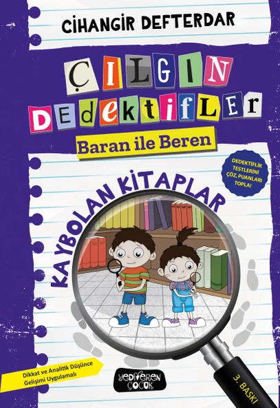 Çılgın Dedektifler Baran İle Beren - Kaybolan Kitaplar - CİLTLİ ürün görseli 1
