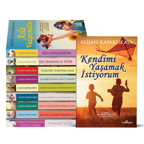 Alişan Kapaklıkaya Seti 10 Kitap Takım - Yediveren Yayınları ürün görseli 1