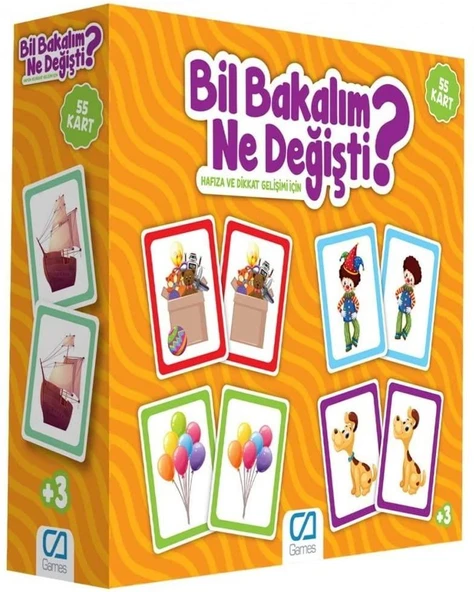 Ca Games Bil Bakalım Ne Değişti CA.5109 ürün görseli 1
