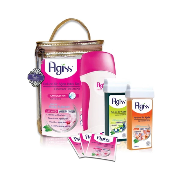 AGISS Kartuş Roll-on Isıtıcılı set ürün görseli 1