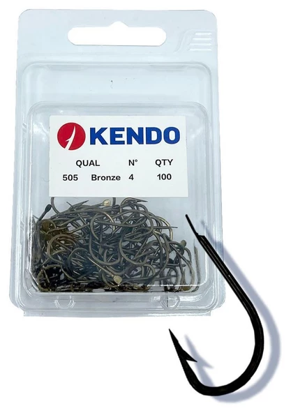 Kendo (505) Bronze İğne 100 Adet ürün görseli 1