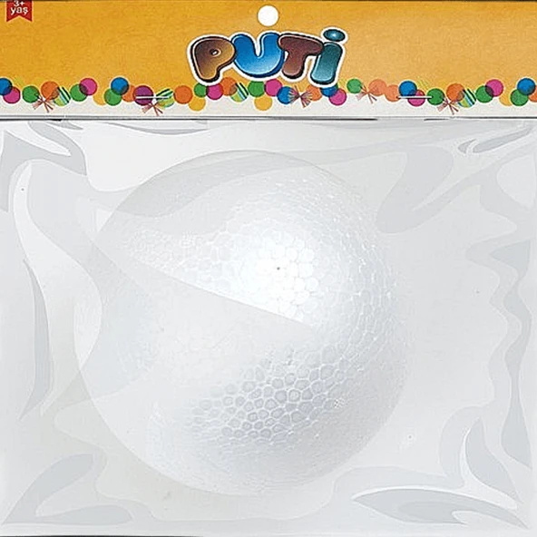 Puti Köpük Top 12 CM Tekli 4803 ürün görseli 1