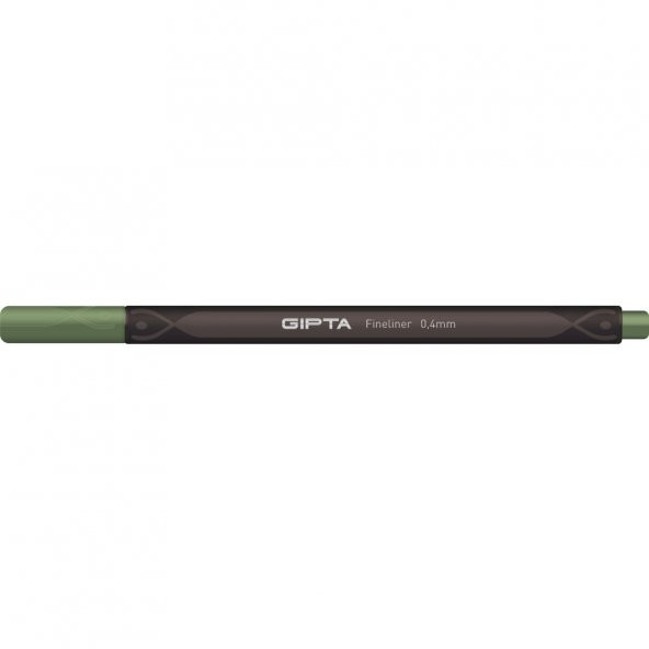 GIPTA FINELİNER KALEM 0.4MM ÇAM YEŞİLİ ürün görseli 1