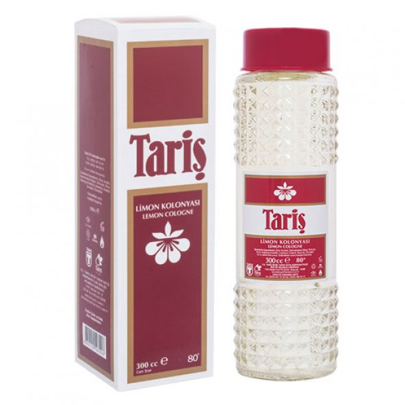 Tariş Limon Kolonyası Cam Şişe 300 cc ürün görseli 1