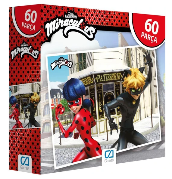 Ca Games Miraculous 60 Parça Puzzle CA.5102 ürün görseli 1