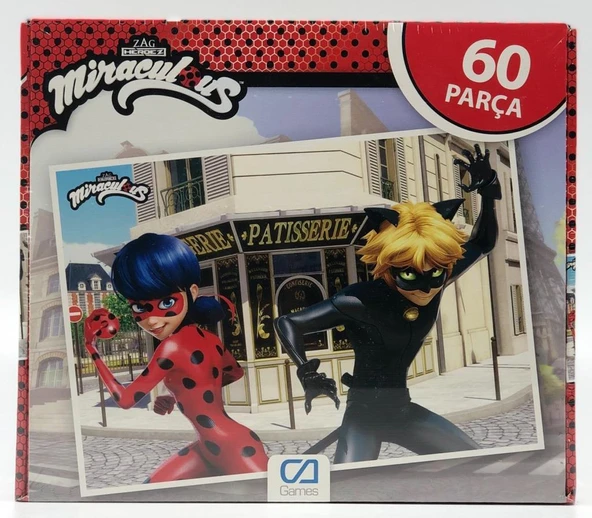 Ca Games Miraculous 60 Parça Puzzle CA.5102 - Resim 2