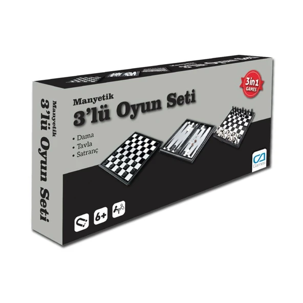 Ca Games Norm Mıktanıslı 3'Lü Oyun Seti CA.10002 ürün görseli 1