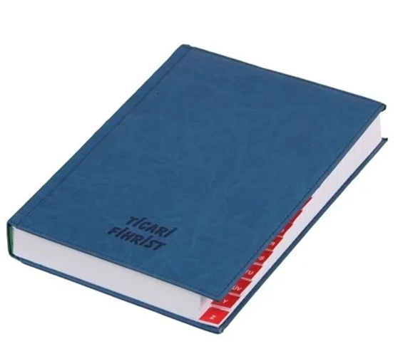 Ticari Fihrist 12Li 20X28 Ciltli Karışık Renk ürün görseli 1