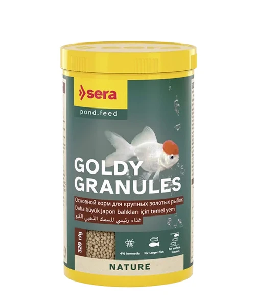 Sera Goldy Gran 1000 ml. 300 gr.Skt:11/2028 Orjinal Kutusunda ürün görseli 1