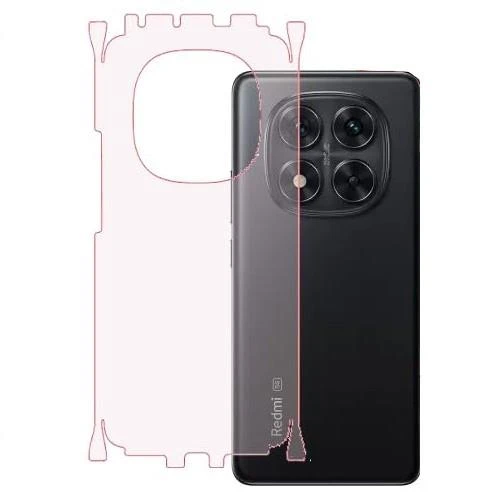 Redmi Note 14 Pro ile Uyumlu MAT TPU Arka Kaplama 360 ürün görseli 1