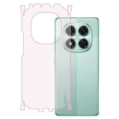 Redmi Note 14 Pro ile Uyumlu PARLAK TPU Arka Kaplama 360 ürün görseli 1