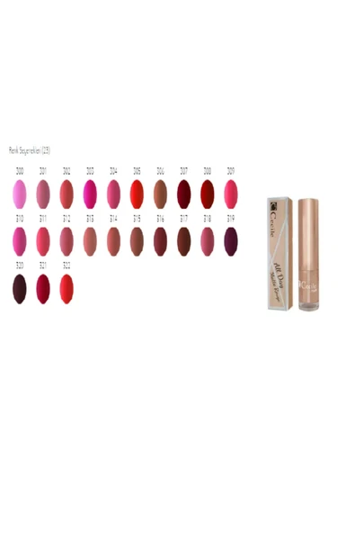 Cecile All Day Mat Ruj 303 8698438602259 ürün görseli 1