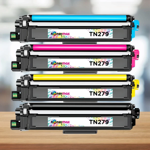 Brother HL-L3280CDW Muadil Toner Set- Çipli /TN-279XL ürün görseli 1