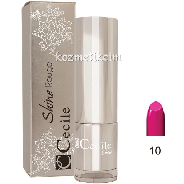 Cecile Shine Ruj 10 8698438100496 ürün görseli 1