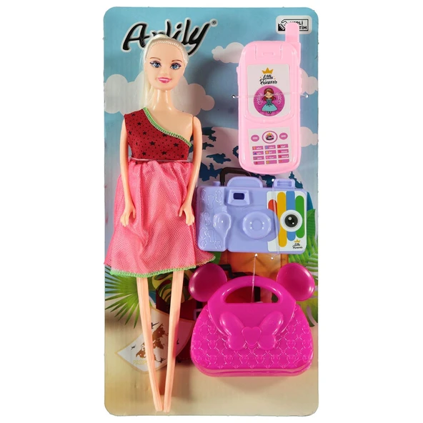 30 cm Aksesuarlı Manken Bebek  4462 ürün görseli 1