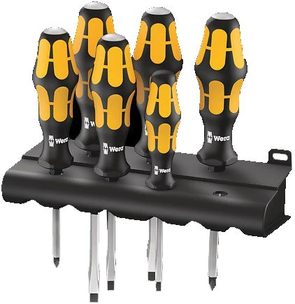 WERA 932/918/6 Tornavida Takımı 6 Parça - Resim 3