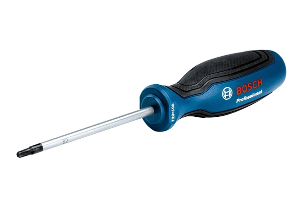 BOSCH Profesyonel T20 x 100 mm Deliksiz Torx Tornavida (1600A01V0C) ürün görseli 1