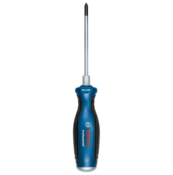 BOSCH Profesyonel PH1x100 mm Yıdız Tornavida Somunlu (1600A01TG2) ürün görseli 1