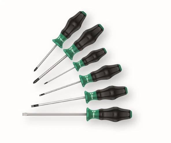 WERA 1334/6 Kraftform Tornavida Takımı ürün görseli 1