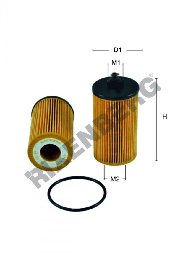 OPEL ASTRA H 1.2- 1.4- 1.6- 1.8 (2004>) YAĞ FİLTRESİ ürün görseli 1