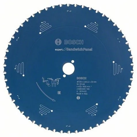 BOSCH Sandviç Paneller İçin 210 mm 36 Diş Daire Testere Bıçağı ürün görseli 1