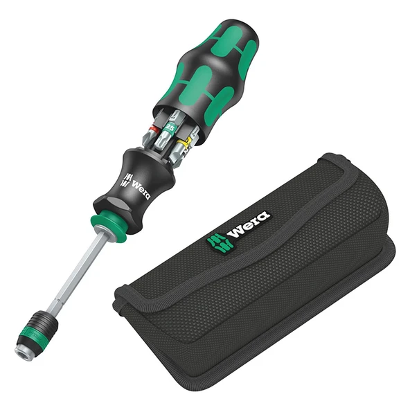 WERA Kraftform 20 Compact Tornavida ve Bits Uç Seti (05051016001) ürün görseli 1