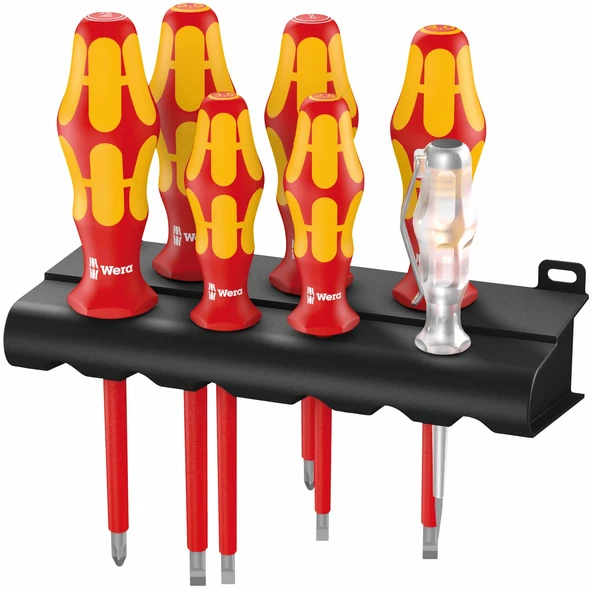 WERA 160i/7 VDE İzoleli Tornavida Takımı (05006147001) ürün görseli 1